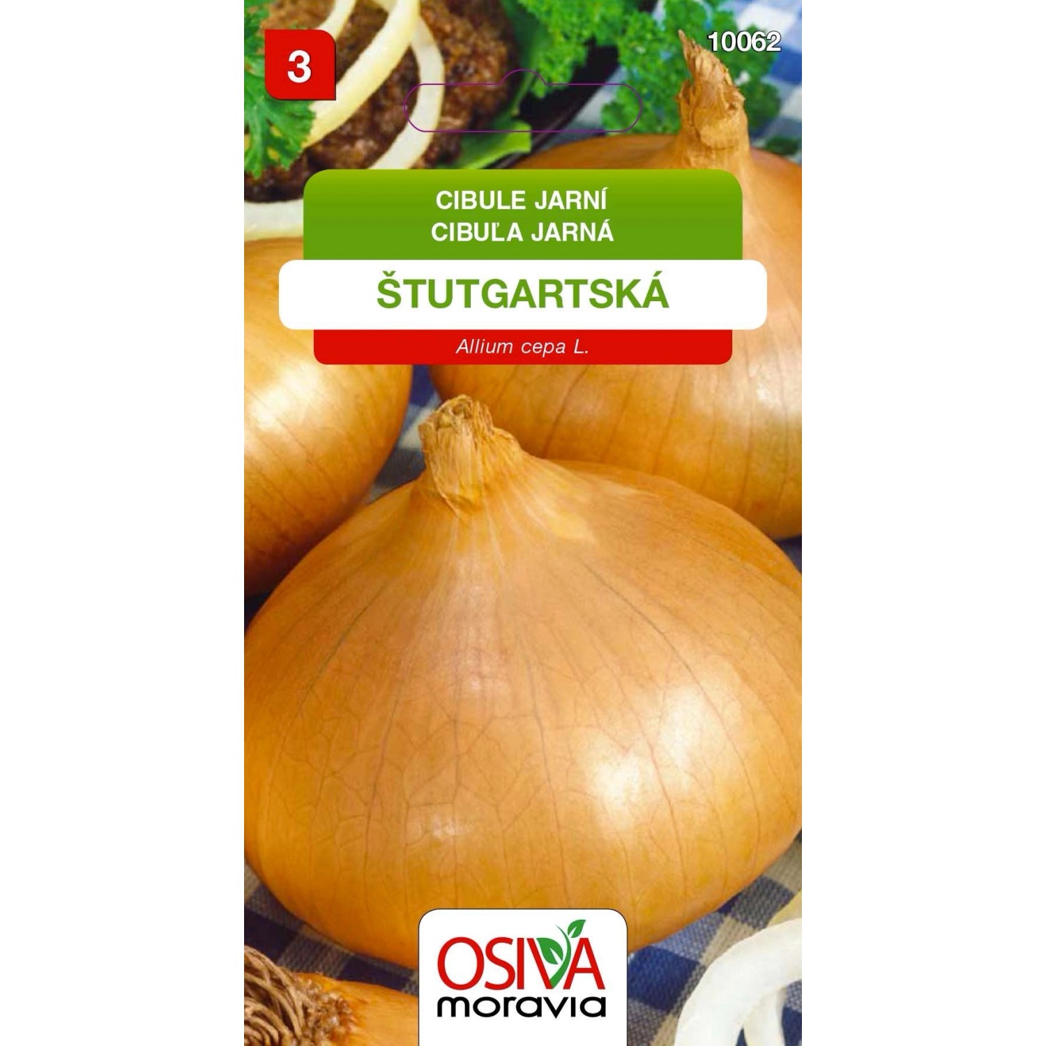 Semínka Cibule jarní Štutgartská (Allium cepa L.)