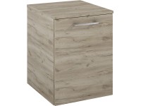 Maximus Spodní závěsná koupelnová skříňka Stylo, 1 dvířka, dub Sanremo, 40 cm