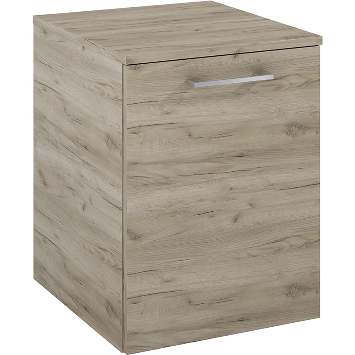 Maximus Spodní závěsná koupelnová skříňka Stylo, 1 dvířka, dub Sanremo, 40 cm