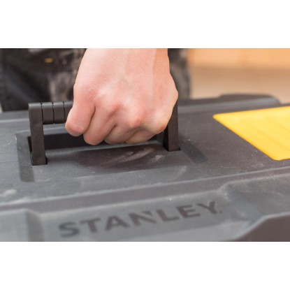 Stanley Essential Mobile Box na nářadí, 50L s rukojetí.