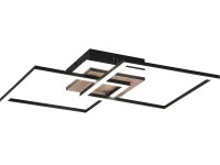 REALITY LED stropní svítidlo GIRO dřevo 25 W 3000 lm 2700-6000 K 57 x 8 x 35 cm