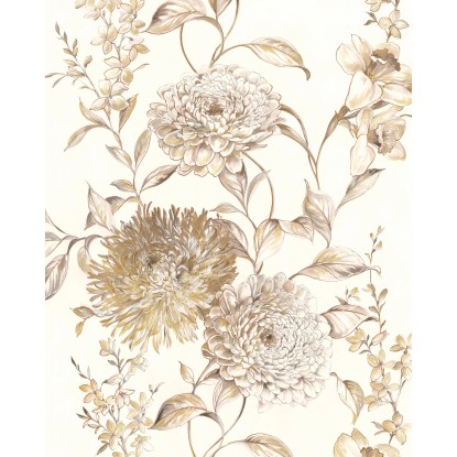 Komar Samolepicí vliesová fototapeta Vintage Chrysanthemum  200 x 250 cm