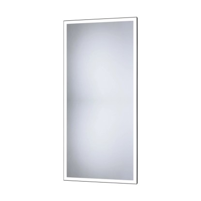 Dubiel Vitrium LED obdélníkové zrcadlo SOLID BLACK 50 x 100 cm