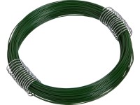 LUX-TOOLS Železný drát, pozinkovaný, zelený, pr. 1 mm x 32 m