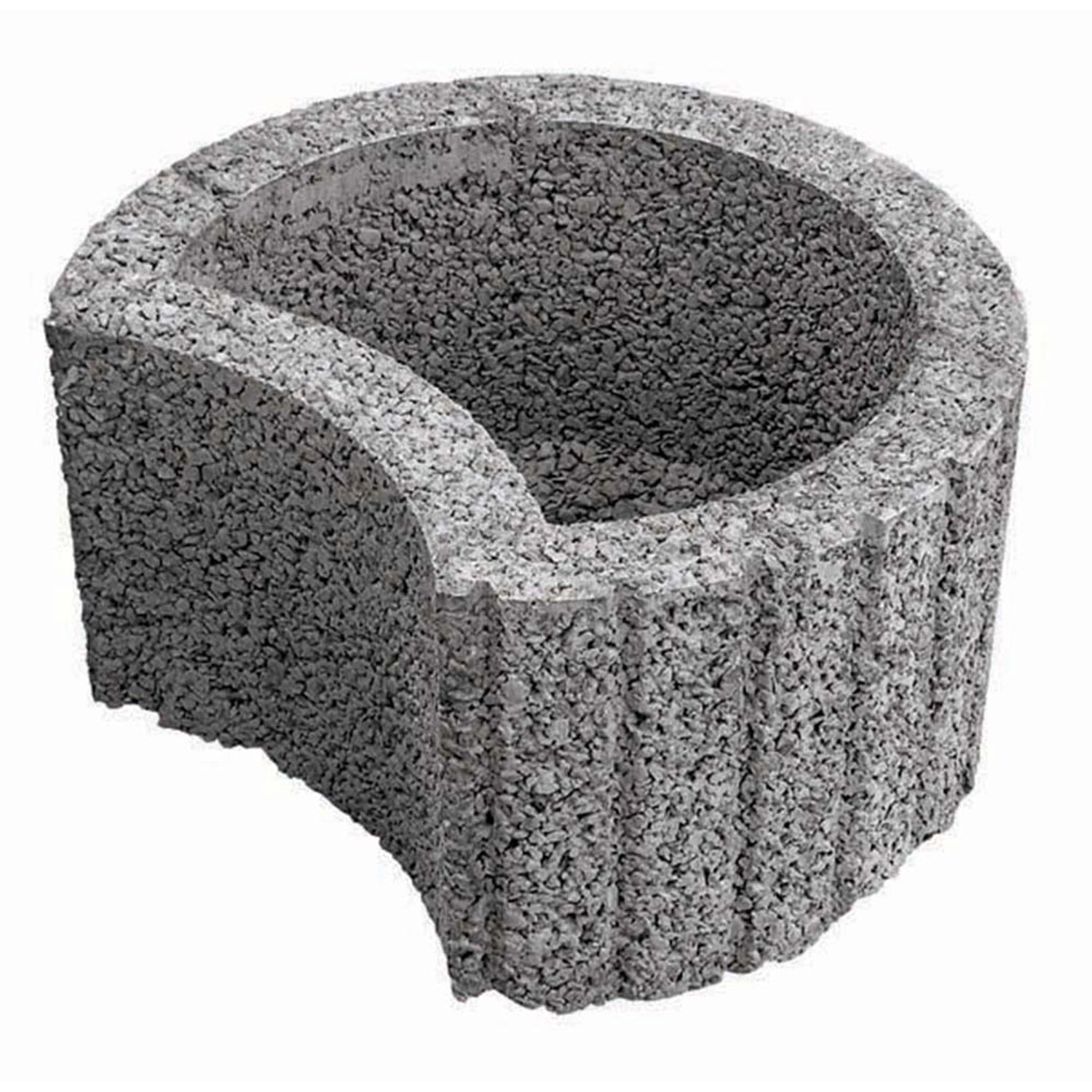 DITON Svahová tvárnice kruhová velká šedá