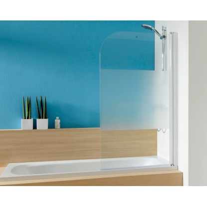 OBI Vanová zástěna Lago I bílá