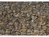 Komar Papírová fototapeta Stone Wall 368 x 254 cm Komar Papírová fototapeta Stone Wall 368 x 254 cm