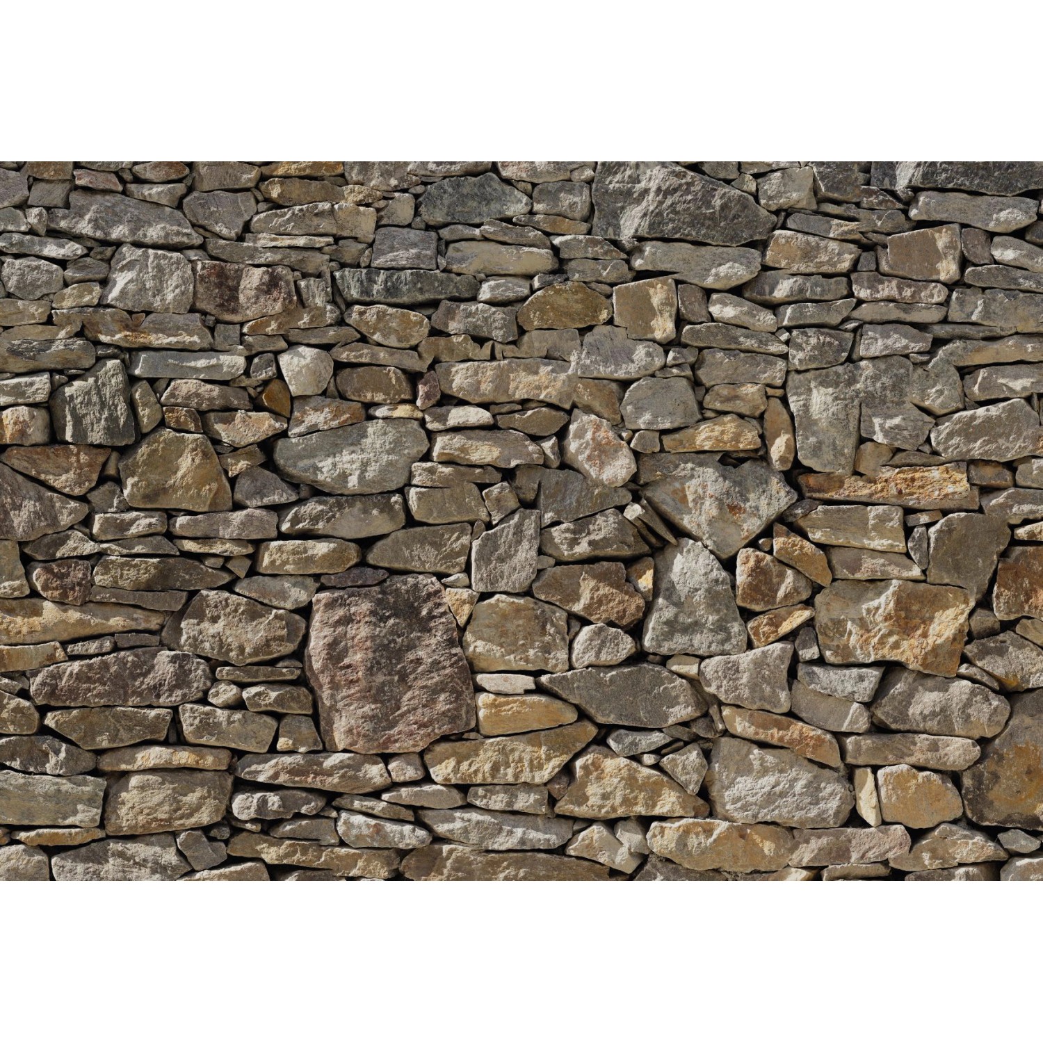 Komar Papírová fototapeta Stone Wall 368 x 254 cm