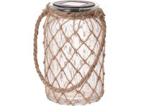 Koopman LED solární lampa přírodní pr. 11 x 18,5 cm