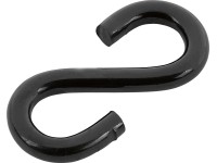 S-hák černý, 4,8 x 50 mm, 2 ks S-hák černý, 4,8 x 50 mm, 2 ks