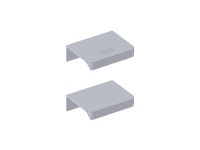 Roca Úchytky pro umyvadlové skříňky Micro, chrom, 52 mm, 2 ks