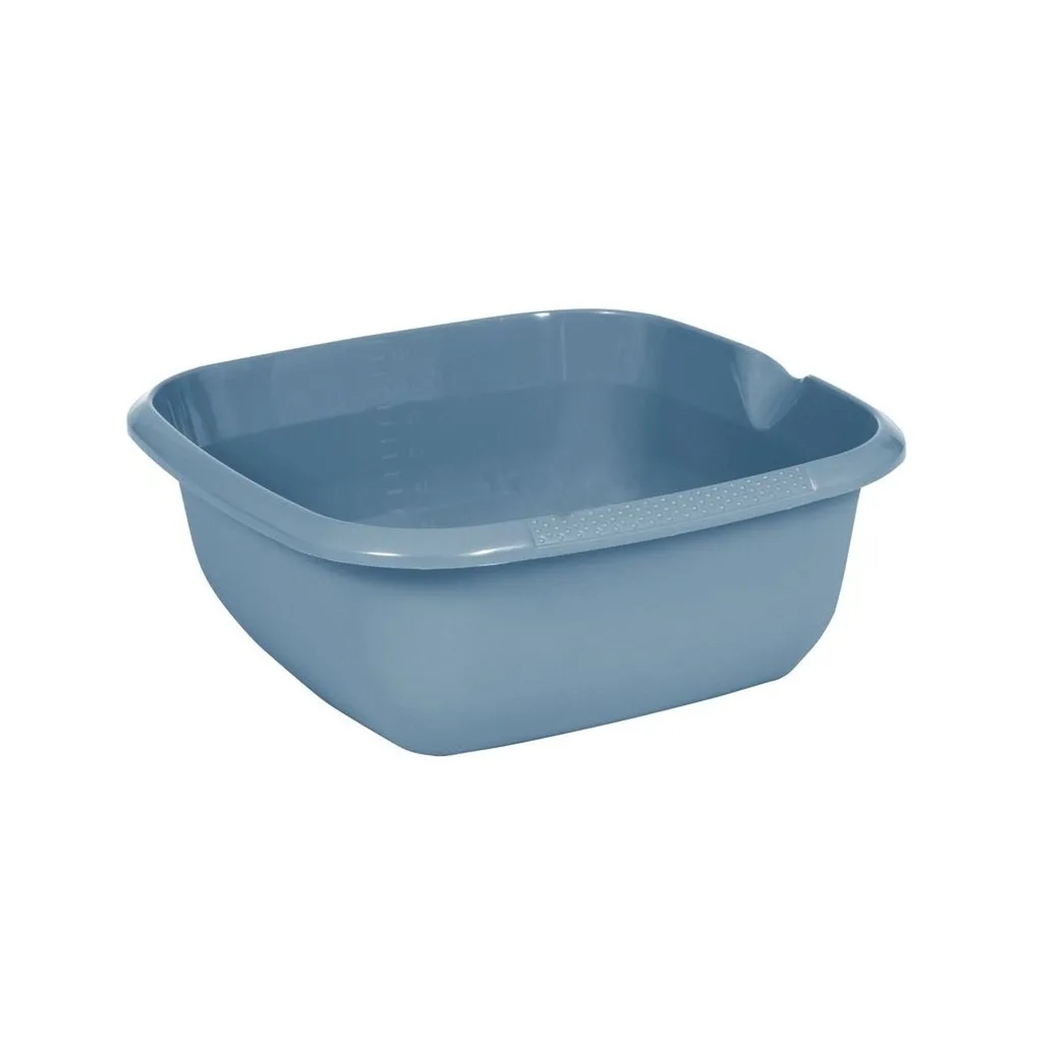 Mísa s výlevkou čtvercová modrá 38x38x15 13 l