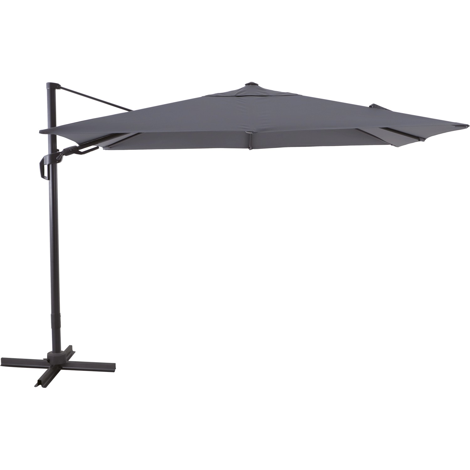 OBI Závěsný slunečník Aros antracitový 310 x 230 cm