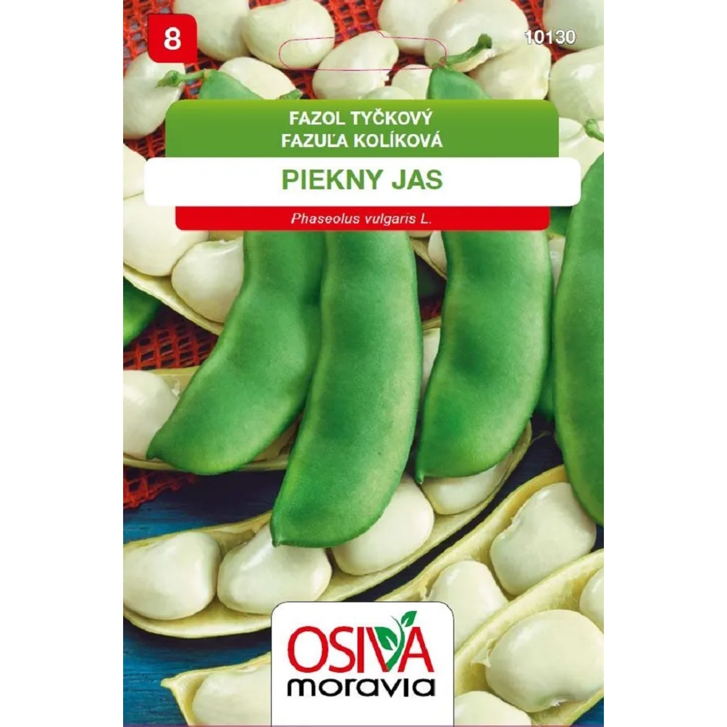 Semínka Fazol tyčkový Piekny jas (Phaseolus coccineus)