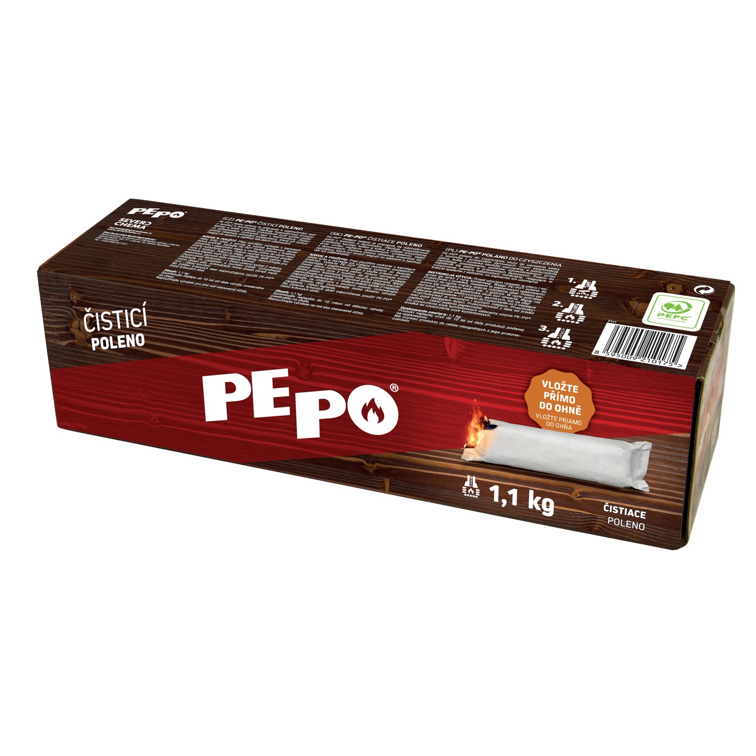 PE-PO čisticí poleno 1,1 kg 2061017