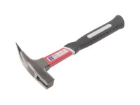 LUX-TOOLS Pokrývačské kladivo s topůrkem z laminátu a magnetem 600 g Comfort