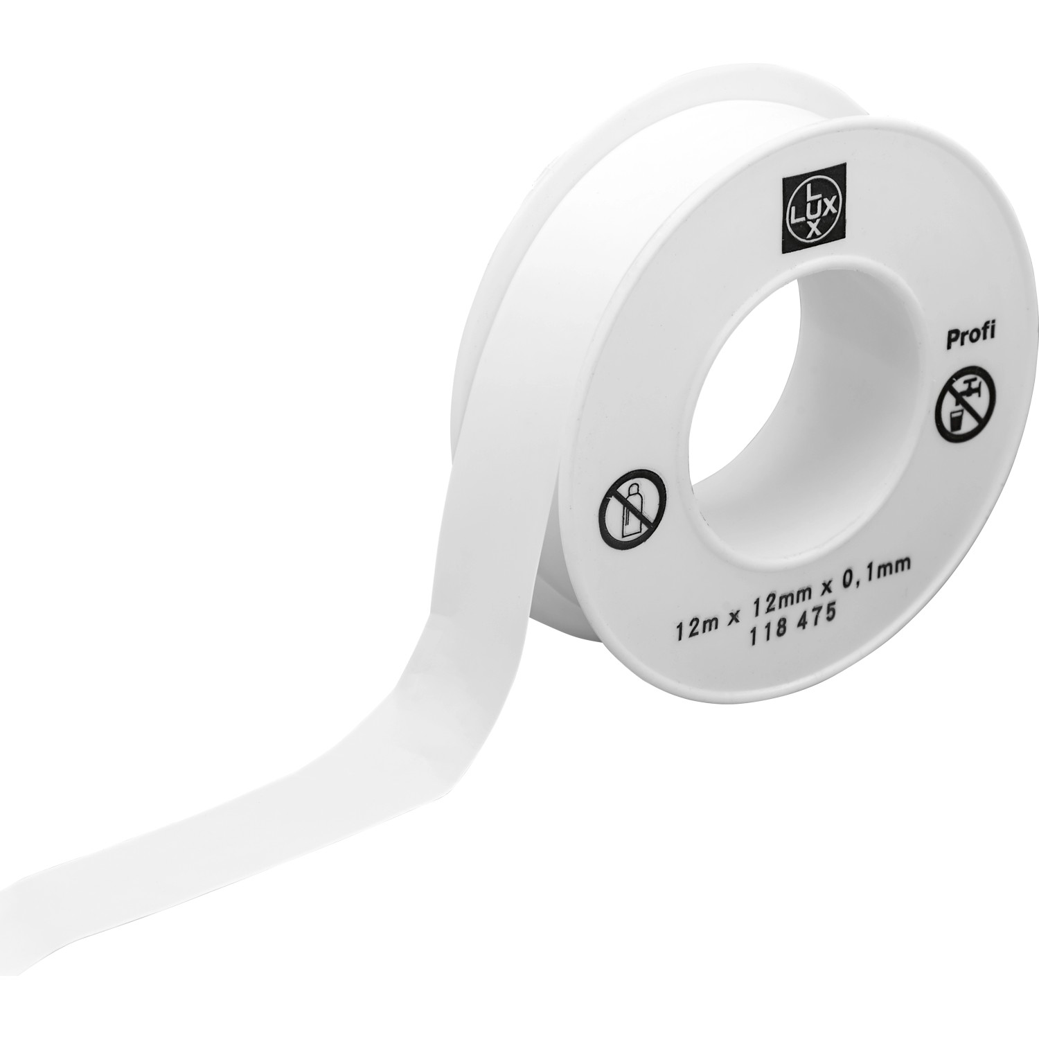 LUX Teflonová těsnicí páska 10 m