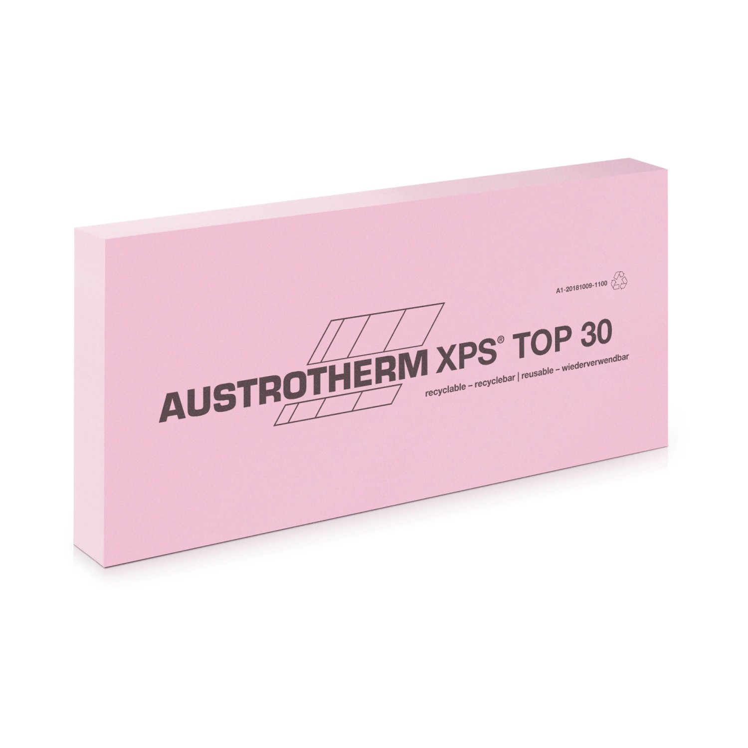 Austrotherm Univerzální polystyrenová deska XPS hladká 125 x 60 x 1 cm