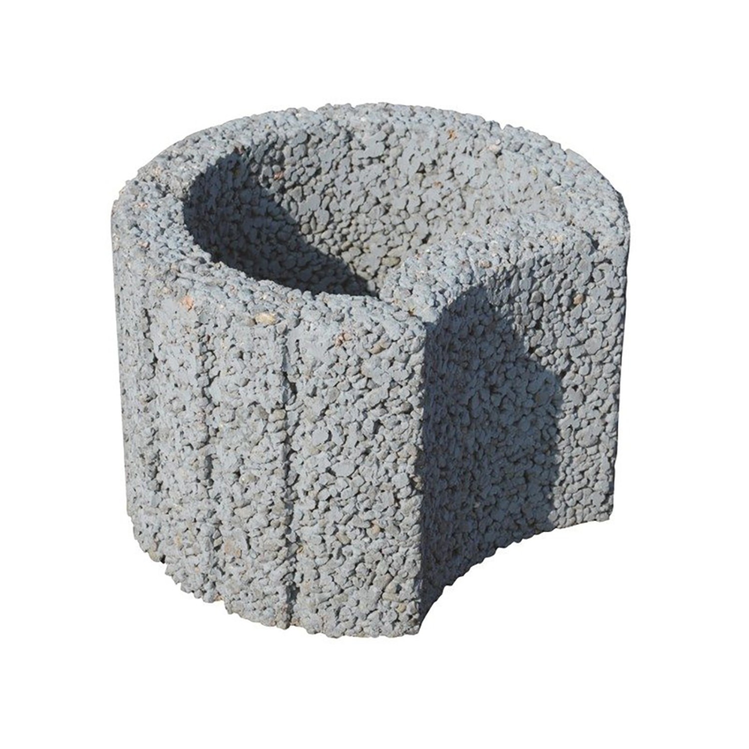 Semmelrock Svahová tvárnice Rundflor šedá 25 x 30 x 20 cm