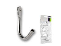 Háček 2081 kov chrom lesklý 48 mm x 9 mm x 32 mm Háček 2081 kov chrom lesklý 48 mm x 9 mm x 32 mm