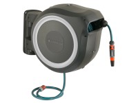 GARDENA Nástěnný box RollUp M/L bílý se samonavíjecí hadicí 13 mm, 25 m