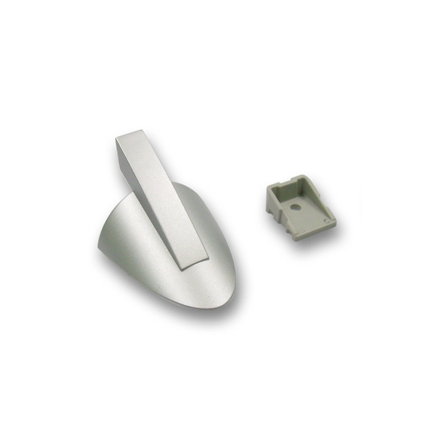 Háček 01018 plast hliník 64 mm x 47 mm x 33 mm