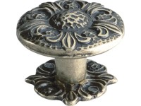 Knoflík 357 staromosazný leštěný 33 mm x 33 mm x 25 mm