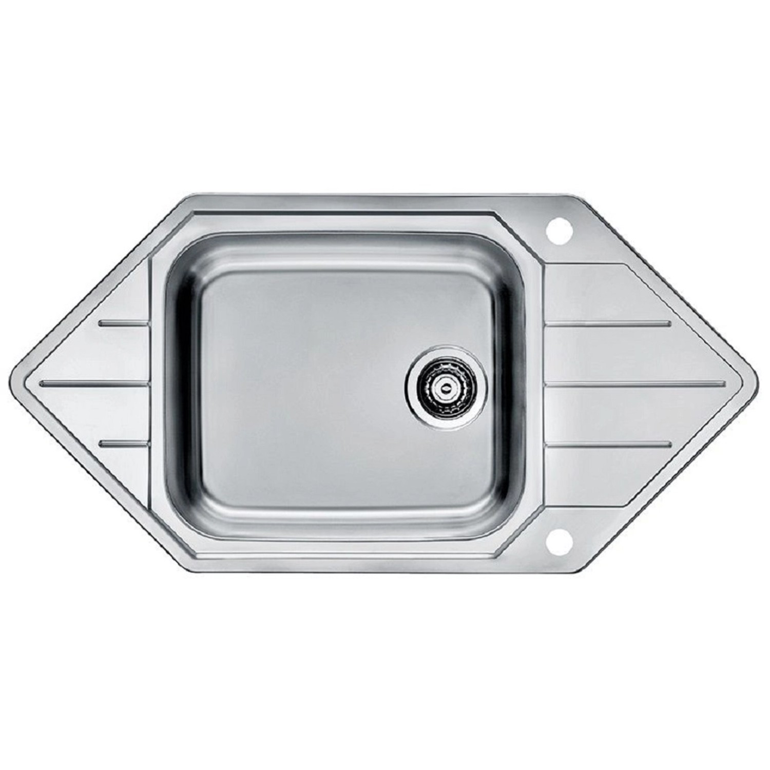 Alveus Nerezový dřez Praktik 130, 98,5 x 50 cm