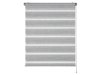 Schöner Wohnen Dvojitá roleta Tilda strukturovaná antracitová 45 x 150 cm