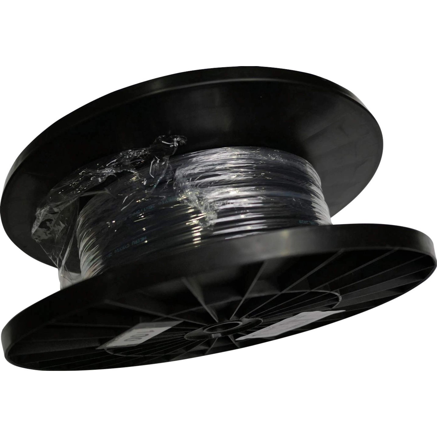 Silový kabel plochý CYKYLO-J 2x1,5 mm, černá (cívka) - metráž