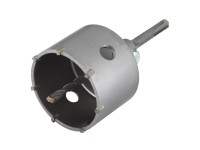 Wolfcraft Vrtací korunka osazená tvrdokovem s upínacím trnem SDS-plus, pr. 83 mm