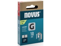 Novus Sponky z plochého drátu G 11, délka 10 mm, 600 ks