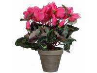 Mica Decorations Umělá květina Cyclamen růžová 30 cm