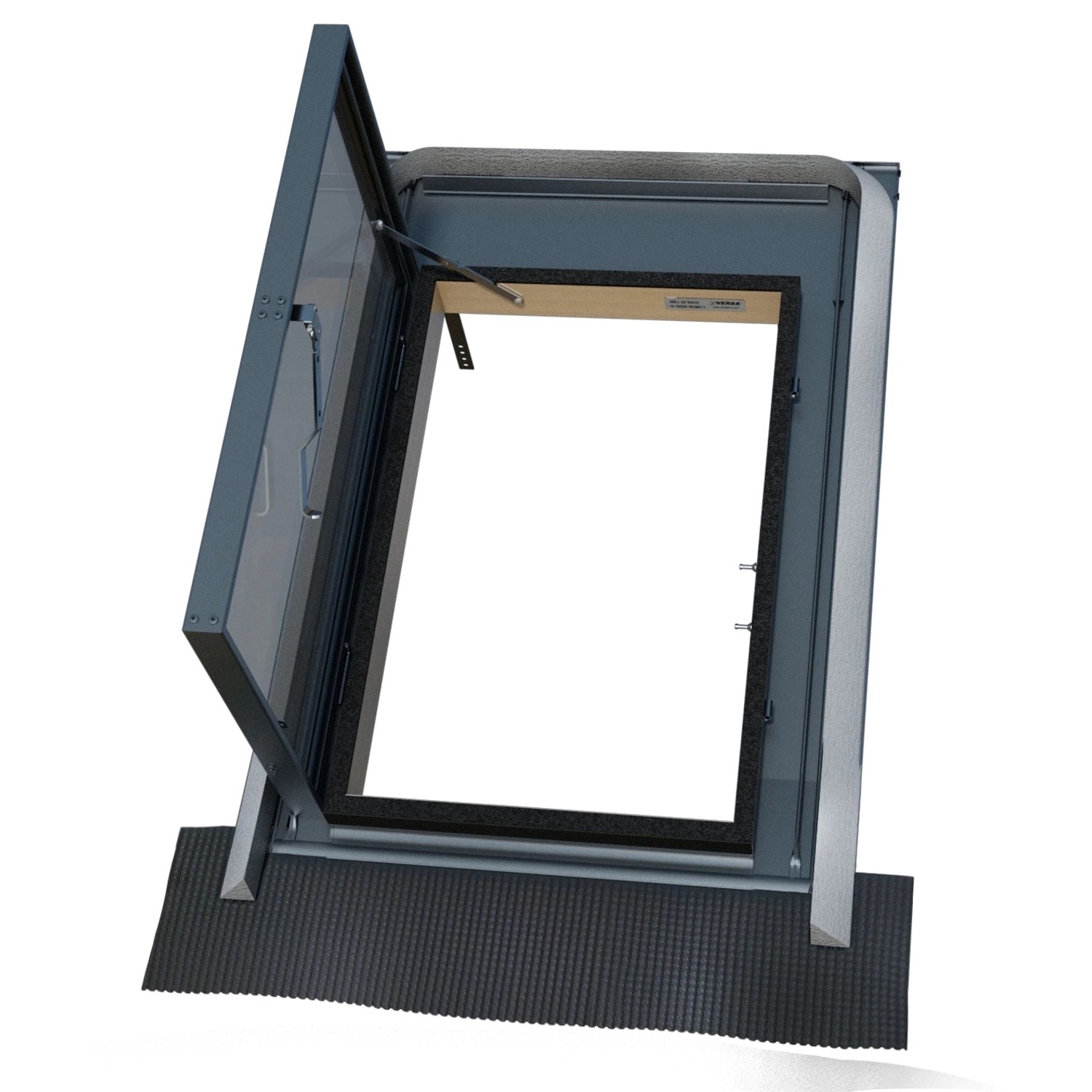 EGIBI Střešní výlez univerzální L/P, dřevo 2sklo WVD V4, lemování EPDM, 47x73cm