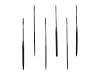 LUX-TOOLS Sada jehlových pilníků 160 mm 6dílná