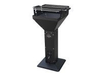 Jamestown Gril na dřevěné uhlí s ocelovým podstavcem Ted, 37 x 36 cm