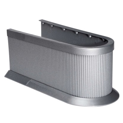 Fackelmann Kryt na sifon stříbrný