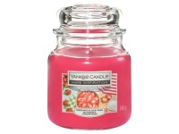 Yankee Candle Home Inspiration Svíčka ve skle střední Sugared Strawberries 340 g