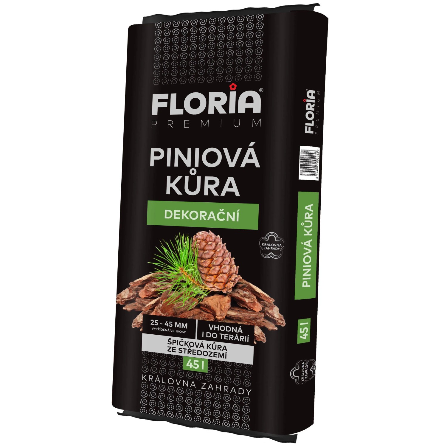 FLORIA Piniová dekorační kůra 45 l