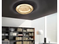 Paul Neuhaus Stropní LED svítidlo Nevis, 4x6 W, železo, zlatá, pr. 50 cm