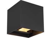 GLOBO LED venkovní svítidlo VERONIKA černá 3W, 290lm, 3000 K, 100 x 100 x 100 mm