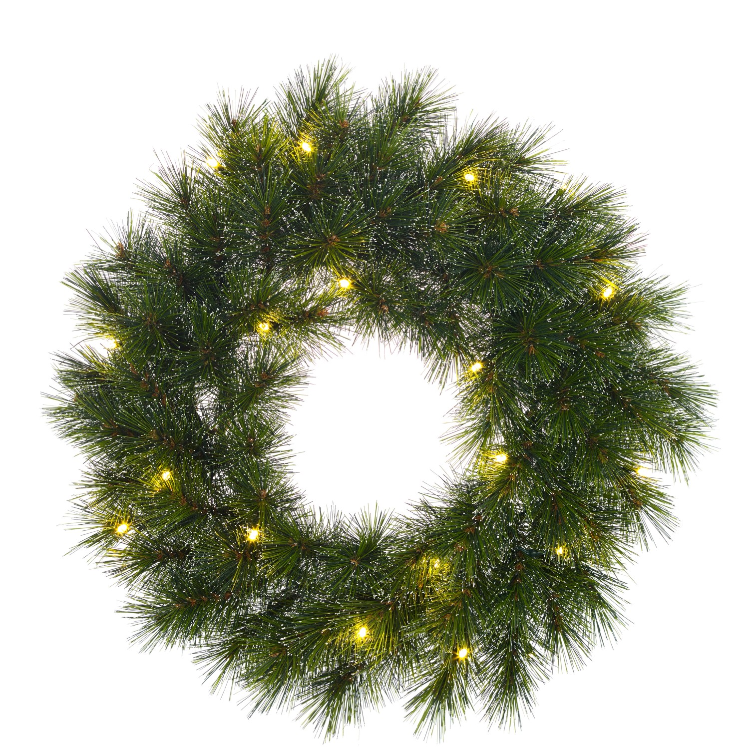 Black Box Trees Vánoční věnec Glendon s LED osvětlením, pr. 60 cm