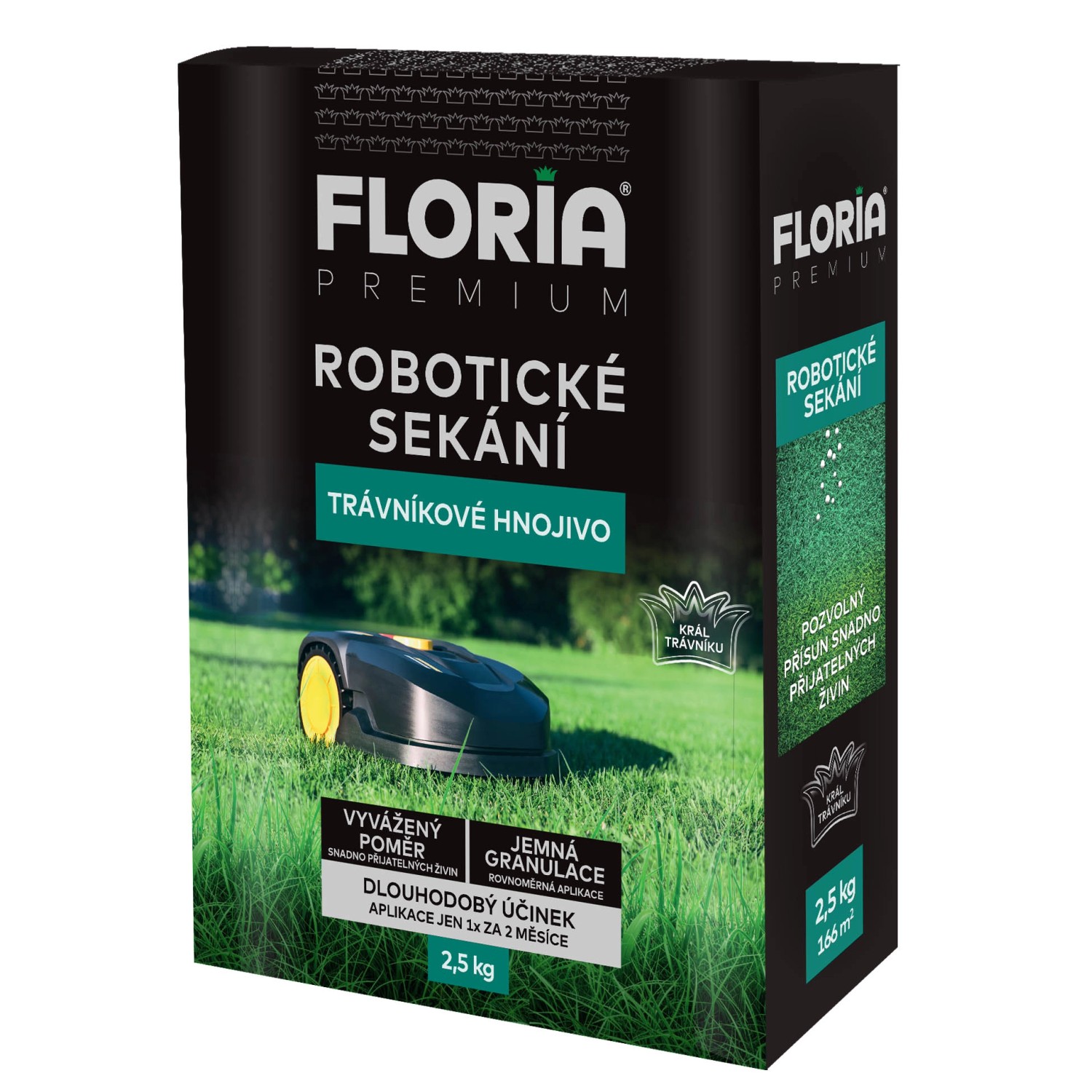 Floria trávníkové hnojivo pro robotické sekání 2,5 kg