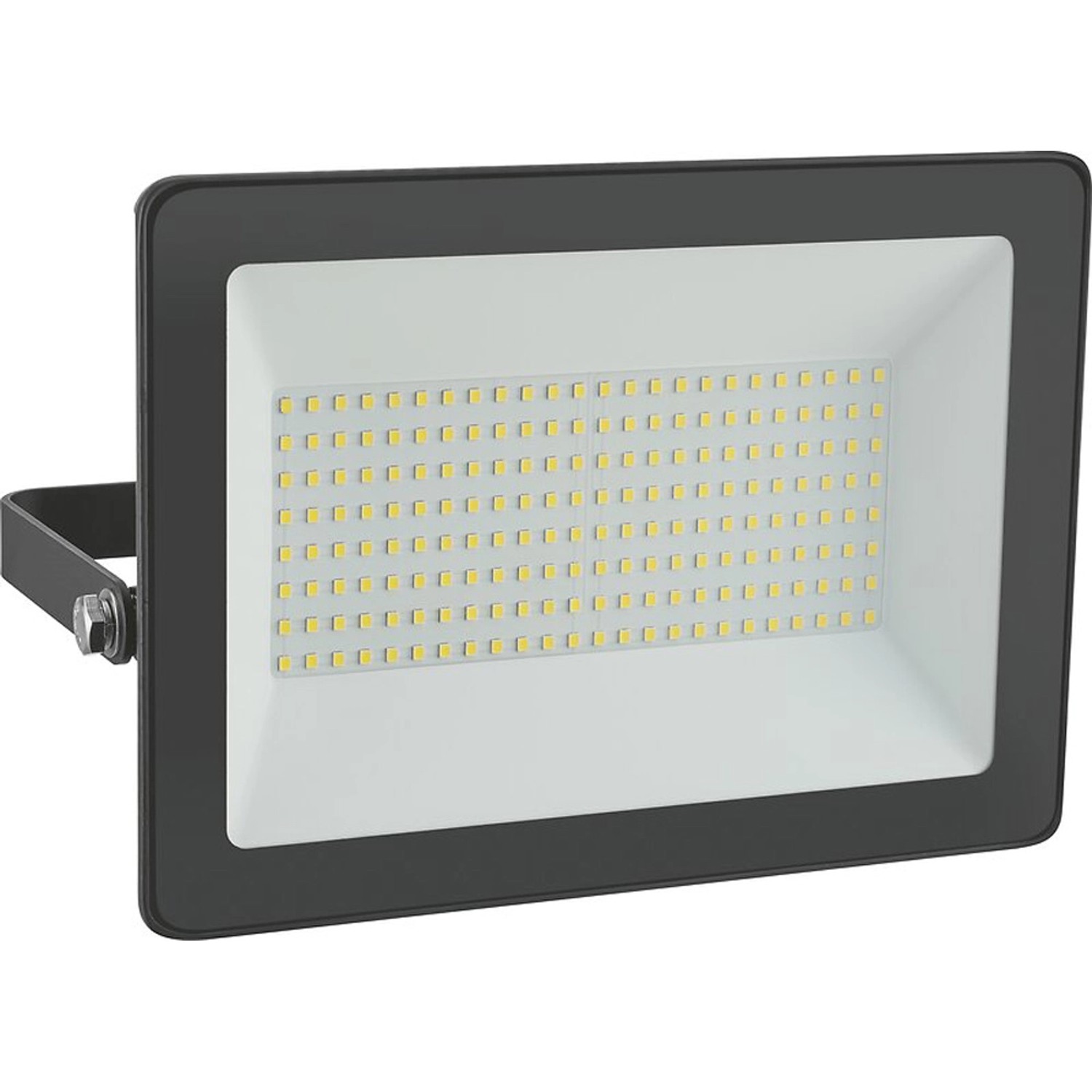 LED reflektor černý, 70 W, 9600 lm, 17,5 x 24,5 x 6,5 cm