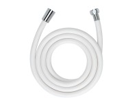 Wenko Designová plastová sprchová hadice, matná bílá, 175 cm