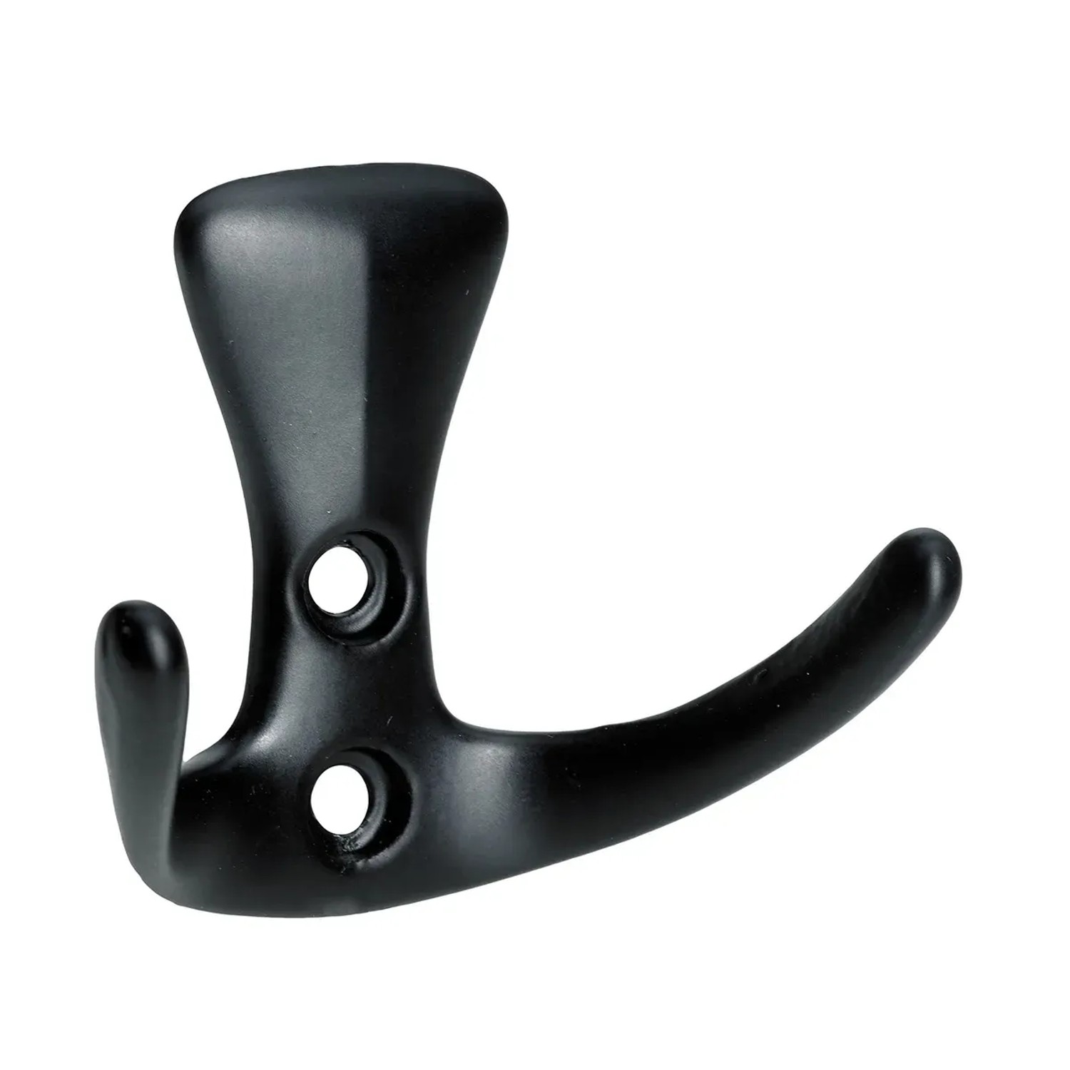 Levně Hettich Dvojitý háček CLASSIC z tlakově litého zinku černý 55 x 67 x 34 mm