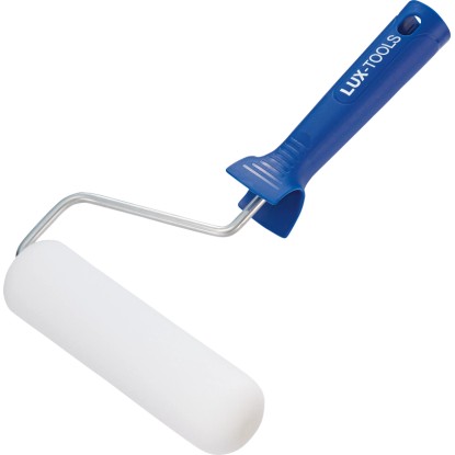 LUX-TOOLS Pěnový váleček na lakování, hladké povrchy, 1K rukojeť, pr. 4,5 x 16 c