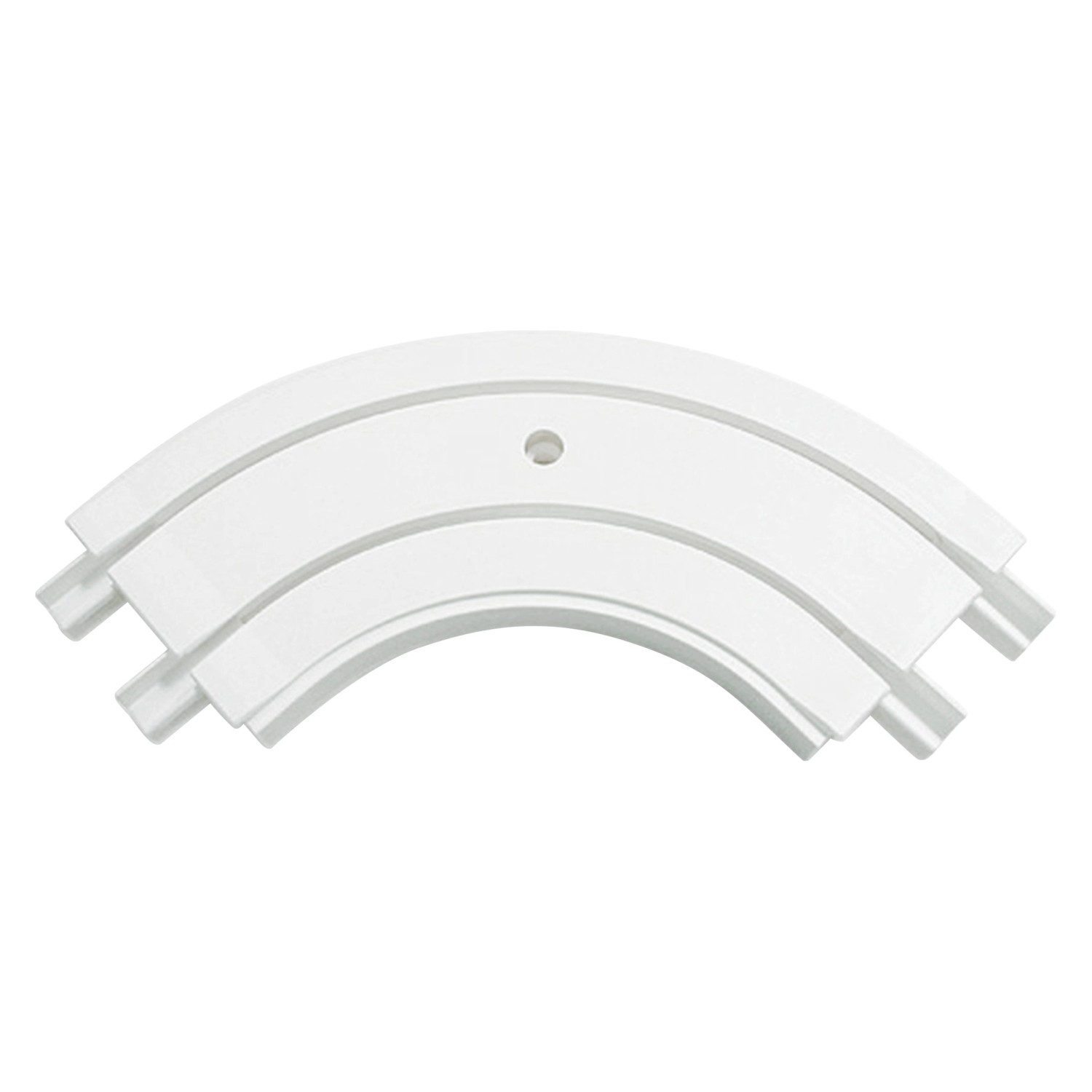 Gardinia Arkýřový oblouk dvoudrážkový GE2 bílý 17,5 cm x 17,5 cm