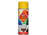 hitcolor Dekorativní lak ve spreji hedvábný lesk RAL 1021 žlutý hořčičný 400 ml