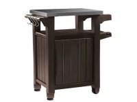 Keter Stůl víceúčelový Unity hnědý 105 l, 82 x 52 x 90 cm